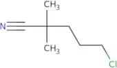 5-Chloro-2,2-dimethylpentanenitrile