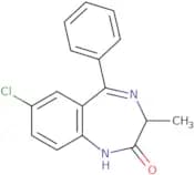 7-Chloro-3-methyl-5-phenyl-2,3-dihydro-1H-1,4-benzodiazepin-2-one