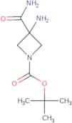 tert-butyl 3-amino-3-carbamoylazetidine-1-carboxylate