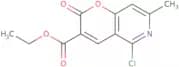 Ethyl 5-chloro-7-methyl-2-oxo-2H-pyrano[3,2-c]pyridine-3-carboxylate
