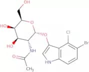 5-Bromo-4-chloro-3-indolyl 2-acetamido-2-deoxy-a-D-galactopyranoside