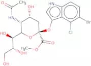 5-Bromo-4-chloro-3-indolyl N-acetyl-a-D-neuraminic acid methyl ester