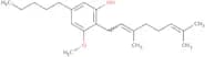 2-(3,7-Dimethylocta-2,6-dienyl)-3-methoxy-5-pentylphenol