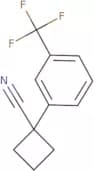 1-(3-(trifluoromethyl)phenyl)cyclobutanecarbonitrile