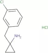 1-[(3-Chlorophenyl)methyl]cyclopropan-1-amine hydrochloride