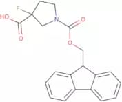 1-{[(9H-Fluoren-9-yl)methoxy]carbonyl}-3-fluoropyrrolidine-3-carboxylic acid