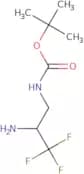 tert-Butyl N-(2-amino-3,3,3-trifluoropropyl)carbamate