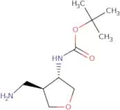 rac-tert-Butyl N-[(3R,4R)-4-(aminomethyl)oxolan-3-yl]carbamate