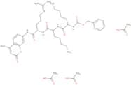 N-CBZ-L-Lysyl-L-lysyl-L-arginine 7-amido-4-methylcoumarin triacetate