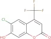 6-Chloro-7-hydroxy-4-(trifluoromethyl)coumarin