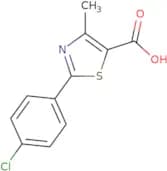 2-(4-Chlorophenyl)-4-methyl-1,3-thiazole-5-carboxylic acid