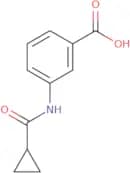 3-[(Cyclopropylcarbonyl)amino]benzoic acid