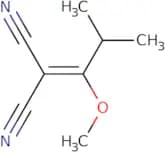 2-(1-Methoxy-2-methylpropylidene)propanedinitrile