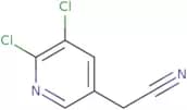 2-(5,6-Dichloropyridin-3-yl)acetonitrile