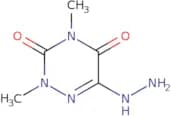 6-Hydrazinyl-2,4-dimethyl-2,3,4,5-tetrahydro-1,2,4-triazine-3,5-dione