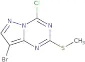 8-bromo-4-chloro-2-(methylthio)pyrazolo[1,5-a][1,3,5]triazine