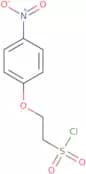 2-(4-Nitrophenoxy)ethane-1-sulfonyl chloride