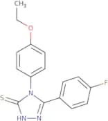 4-(4-Ethoxyphenyl)-5-(4-fluorophenyl)-4H-1,2,4-triazole-3-thiol