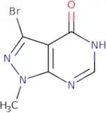 3-Bromo-1-methyl-1H,4H,5H-pyrazolo[3,4-d]pyrimidin-4-one