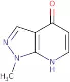 1-Methyl-1H,4H,7H-pyrazolo[3,4-b]pyridin-4-one