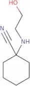 1-[(2-Hydroxyethyl)amino]cyclohexane-1-carbonitrile