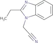 2-(2-Ethyl-1H-1,3-benzodiazol-1-yl)acetonitrile
