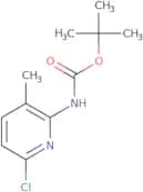 tert-Butyl 6-chloro-3-methylpyridin-2-ylcarbamate