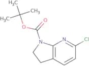 tert-Butyl 6-chloro-1H,2H,3H-pyrrolo[2,3-b]pyridine-1-carboxylate