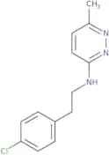 N-[2-(4-Chlorophenyl)ethyl]-6-methylpyridazin-3-amine
