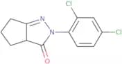 2-(2,4-Dichlorophenyl)-2H,3H,3aH,4H,5H,6H-cyclopenta[C]pyrazol-3-one