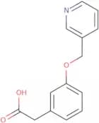 2-[3-(Pyridin-3-ylmethoxy)phenyl]acetic acid