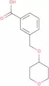 3-[(Oxan-4-yloxy)methyl]benzoic acid