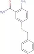 2-Amino-5-(benzylsulfanyl)benzamide