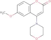 6-Methoxy-4-morpholin-4-yl-chromen-2-one