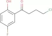 4-Chloro-1-(5-fluoro-2-hydroxyphenyl)butan-1-one