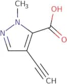 4-Ethynyl-1-methyl-1(H)-pyrazole-5-carboxylic acid
