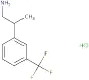 2-[3-(Trifluoromethyl)phenyl]propan-1-amine hydrochloride