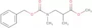 Methyl 3-{[(benzyloxy)carbonyl](methyl)amino}-2-methylpropanoate