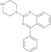 4-Phenyl-2-(piperazin-1-yl)quinazoline