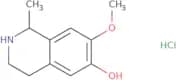 7-Methoxy-1-methyl-1,2,3,4-tetrahydroisoquinolin-6-ol hydrochloride