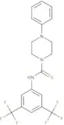 ((3,5-bis(trifluoromethyl)phenyl)amino)(4-phenylpiperazinyl)methane-1-thione