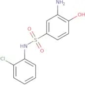 3-Amino-N-(2-chlorophenyl)-4-hydroxybenzene-1-sulfonamide