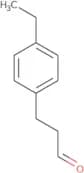 3-(4-Ethylphenyl)propanal