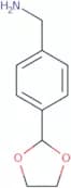 [4-(1,3-Dioxolan-2-yl)phenyl]methanamine
