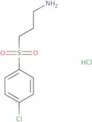 3-(4-Chlorobenzenesulfonyl)propan-1-amine hydrochloride