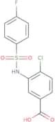 4-Chloro-3-(4-fluorobenzenesulfonamido)benzoic acid