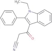 3-(1-Ethyl-2-phenyl-1H-indol-3-yl)-3-oxopropanenitrile