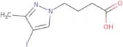 4-(4-Iodo-3-methyl-1H-pyrazol-1-yl)butanoic acid