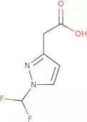 2-[1-(Difluoromethyl)-1H-pyrazol-3-yl]acetic acid
