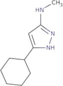 5-Cyclohexyl-N-methyl-1H-pyrazol-3-amine